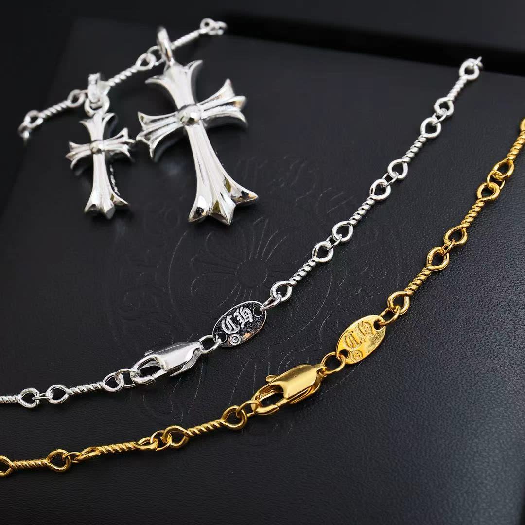 Chrome Hearts Cross Pendant Necklace